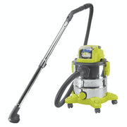 Restored Sun Joe 24V-WDV6000 | 24-Volt* IONMAX Cordless Portable Stainless Steel Wet/Dry Vacuum Kit | 5.3 Gal | W/ 4.0-Ah Battery + Charger (Refurbished)