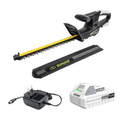 Sun Joe 24V-HT16-LTE | IONMAX Cordless Hedge Trimmer Kit | 16-inch | W/ 2.0-Ah Battery + Charger (Refurbished) | IN STORE EXCLUSIVE