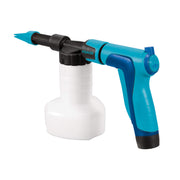 Restored Aqua Joe AJ-SPXN 2-in-1 Hose-Powered Adjustable Foam Cannon Spray Gun Blaster with Spray Wash Quick-Connect to Any Garden Hose (Refurbished)