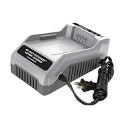 Restored Snow Joe + Sun Joe iCHRG40 | EcoSharp Lithium-Ion Battery Charger | 40 Volt | Gray | CERTIFIED AUTHENTIC (Refurbished)