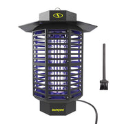 Restored Sun Joe SJ-BZ18W | 18-Watt UV Indoor/Outdoor Bug Zapper | 1600 sq ft Coverage | Whisper Quiet Operation | For Mosquitos, Flies, Gnats, Moths, and More (Refurbished)