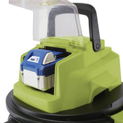Restored Sun Joe 24V-WDV6000 | 24-Volt* IONMAX Cordless Portable Stainless Steel Wet/Dry Vacuum Kit | 5.3 Gal | W/ 4.0-Ah Battery + Charger (Refurbished)