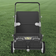 Restored Sun Joe SDJ601LS | 21-in Manual Leaf Sweeper | 22-Gal Collection Bag (Refurbished)