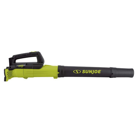 Restored Sun Joe 24V-TB-CT 24-Volt iON+ Jet Blower Cordless Compact Turbine Leaf Blower 100-MPH, Tool Only (No Battery + Quick Charger) (Refurbished)