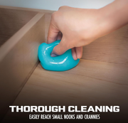 Restored Car Cleaning Gel | Automotive Dust Car Crevice Cleaner | Slime Auto Air Vent and Interior Detail Removal | Car Putty and Keyboard Cleaner (2-Pack, Unscented) (Refurbished)