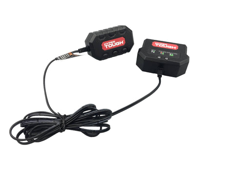 Restored Hyper Tough 20V 2.0Ah Battery & Charger Combo | (HT21-401-003-10 / JS-22055-117UN) | Reliable Power & Charging Upgrade (Refurbished)