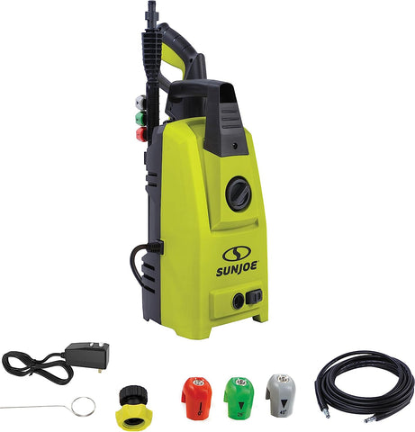 Restored 10.5-Amp 1500 Max-PSI Electric Pressure Washer w/3-QC Tips, Detergent Bottle (Refurbished)
