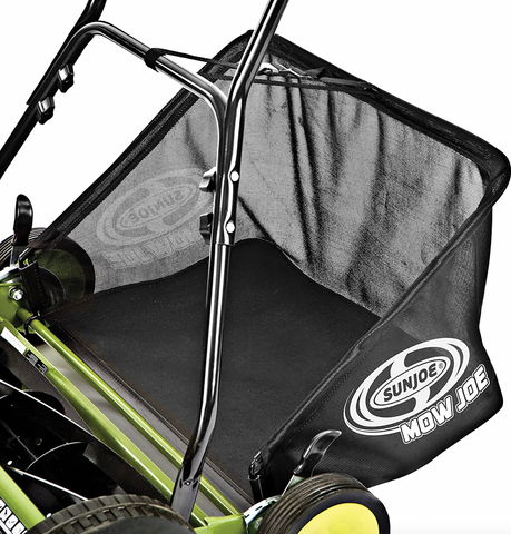 Restored Sun Joe MJ502M | In-Store Exclusive | Manual Reel Mower W/ Grass Catcher | 20-inch | 9-Position Refurbished
