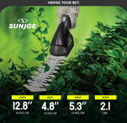 Restored Sun Joe HJ604C 7.2-Volt 2-in-1 1250-RPM Cordless Grass Shear / Shrubber Handheld Trimmer, Rechargeable On-board Lithium-Ion Battery and Charger Included (Refurbished)