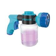 Restored Aqua Joe AJ-MSG-TND | In-Store Exclusive | Hose-Powered Multi Spray Gun | W/ Quick Change Soap to Water Dial | 7 Spray Patterns | Holds Up To 17 Fl Oz (Refurbished)