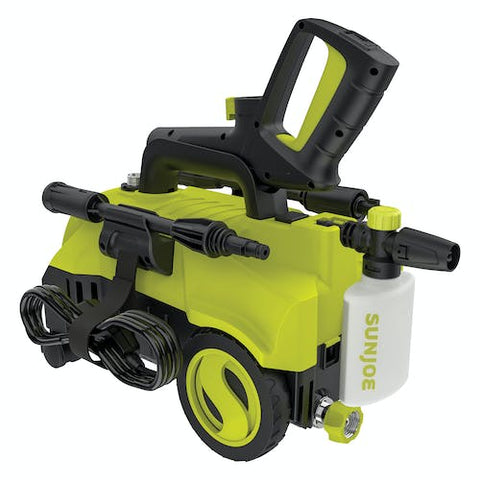 Restored Sun Joe SPX3160P-SJG Electric Pressure Washer W/ Accessories | 11-Amp | 1600 PSI MAX* | 1.45 GPM MAX* (Refurbished)
