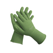 Martha Stewart MTS-GLVNP1-L | Reusable All-Purpose Nitrile Coated Gloves | Non-Slip | Washable | Large