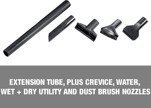 Restored Auto Joe 24V-AJVAC-P1 | 24-Volt Cordless Wet/Dry Handheld Vacuum | 5 Attachments & Carry Bag | W/ 2.0-Ah Battery + Charger (Refurbished)