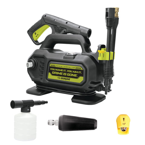 Restored Sun Joe SPX160E-MAX Electric Pressure Washer W/Foam Cannon & Spray Nozzle, 11-Amp (Refurbished)