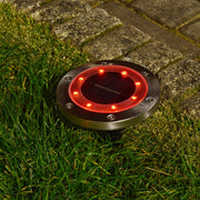 Restored Bliss Outdoors BSL-320 Solar Powered LED Pathway Lights w/Remote, 8-Pack, 2 Light Modes, Rechargeable Battery, Waterproof IP65 (Refurbished)