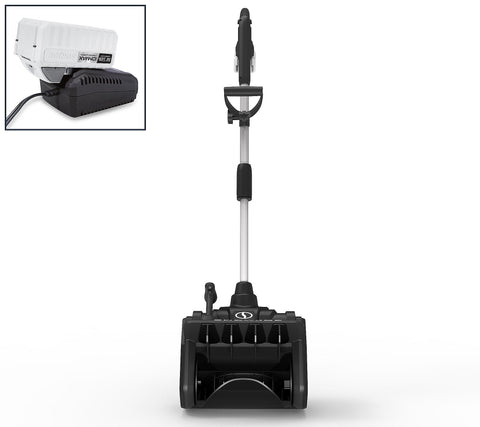 Restored Snow Joe 24V-SS13.5-XR-RED | IONMAX Cordless Snow Shovel Kit | 24-Volt* | 13.5 Inch | W/ 5.0-Ah Battery and Charger | Directional Control (Refurbished)