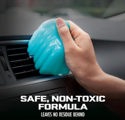 Restored Car Cleaning Gel | Automotive Dust Car Crevice Cleaner | Slime Auto Air Vent and Interior Detail Removal | Car Putty and Keyboard Cleaner (2-Pack, Unscented) (Refurbished)