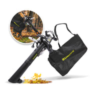 Restored Sun Joe SJ-BVM-GA | Electric 3-in-1 Blower, Mulcher & Vacuum | With Gutter Kit (Refurbished)