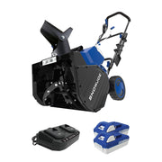 Restored Snow Joe 24V-X2-SB18 18-Inch 48-Volt 5-Ah Cordless Snow Blower, (2x5.0 AH Batteries and Charger) (Refurbished)