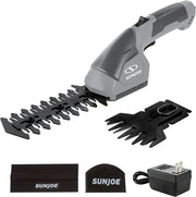 Restored Sun Joe HJ604C 7.2-Volt 2-in-1 1250-RPM Cordless Grass Shear / Shrubber Handheld Trimmer, Rechargeable On-board Lithium-Ion Battery and Charger Included (Refurbished)