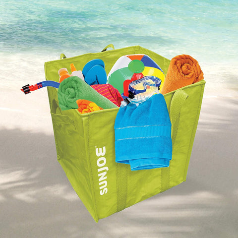 Sun Joe SJLB70HD | Jumbo Heavy-Duty All-Purpose Garden Leaf & Debris Bag | 70 Gallon (Open Box)