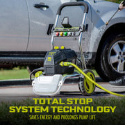Sun Joe SPX4800 | In-Store Exclusive | 14.9-Amp Electric Pressure Washer | With 5 Quick-Connect Tips & Detergent Tank | Cleans Cars, Fences, Patios, Decks, Sidewalks & More (Refurbished)