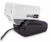 Restored Snow Joe 13.5" Cordless Directional Snow Thrower Kit | In-Store Exclusive | W/ Charger & 5.0Ah Battery (Refurbished)