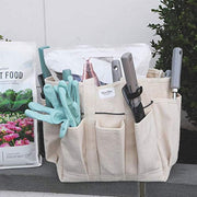 Restored Martha Stewart MTS-CNVBG-MBK Heavy-Duty Canvas Garden Bag (Black) (Refurbished)