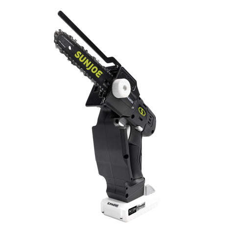 Restored Sun Joe 24V-HCSWP-6-LTE | In-Store Exclusive | 24-Volt* IONMAX Cordless Telescoping Pole Pruning Saw Kit | 4000 RPM | W/ 2.0-Ah Battery + Charger (Refurbished)