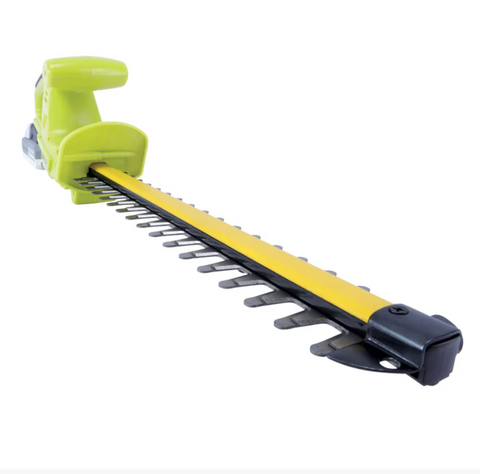 Restored Sun Joe 24V-HT18-GT10-LTE | 24V Cordless Hedge Trimmer + Stringless Grass Trimmer | W/ 2.0-Ah Battery + Charger (Refurbished)