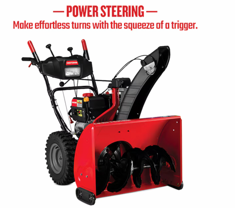 Craftsman SB620 | 28-in Two-stage Self-propelled Gas Snow Blower (Open Box)