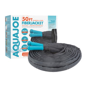 Restored Aqua Joe AJFJH50-58-MAX 50-Ft x 5/8-Inch FiberJacket Hose w/Aluminum Fittings (Refurbished)