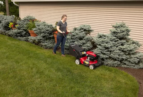 Troy-Bilt TB120C | 21in 163cc Walk Behind Push Mower | 3-in-1 Deck