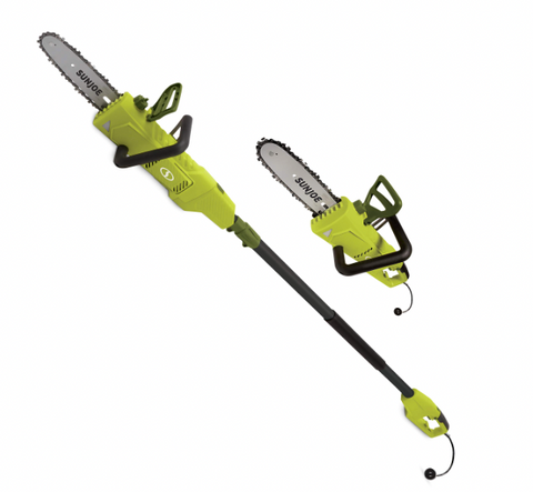Sun Joe SWJ805E 6 Amp 2-in-1 Convertible Electric Telescoping Pole Chain Saw (Refurbished) | In Store Exclusive
