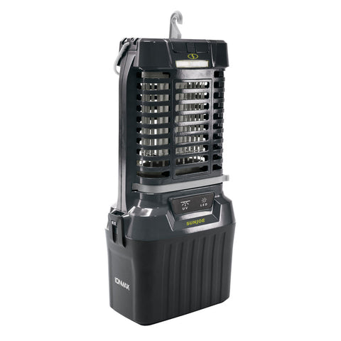 Restored Sun Joe 24V-BZ100-LTE | 24V Cordless Indoor/Outdoor Bug Zapper Kit | 1-Acre Coverage | W/ 2.0-Ah Battery + Charger (Open Box)