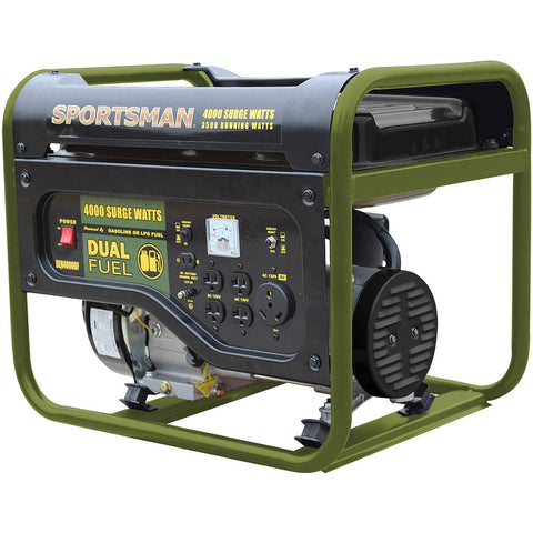 Restored Sportsman 4000W Dual-Fuel Generator (Refurbished)