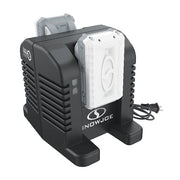 Restored Snow Joe + Sun Joe 24VCHRG-HS-DPC | 24V IONMAX Dual Port High Speed Charging Docking Station | for iBAT24 & 24VBAT Series Batteries | 260-Watt Input | 26-Volt Output (Refurbished)