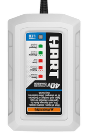 Restored Hart 40V Lithium-Ion Battery Charger | Charger Only (Refurbished)