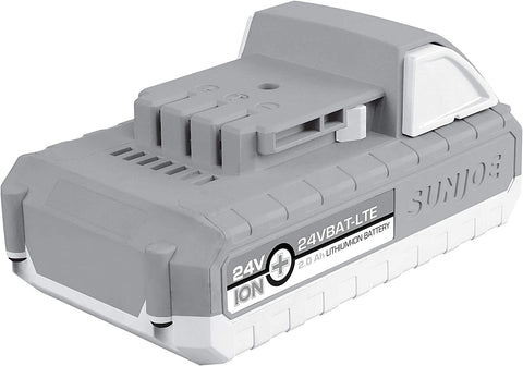 Snow + Sun Joe 24V Bundle W/ (2) 2.0-Ah Batts and Dual Quick Charger (Open Box)