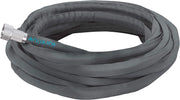 Restored Aqua Joe AJFJH50-PRO Ultra Flexible Kink Free Fiberjacket Garden Hose | 50-Foot | Metal Fittings (Refurbished)