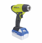 Restored Sun Joe 24V-HG100 | 24-Volt* IONMAX Cordless Heat Gun Kit | W/ 4.0-Ah Battery + Charger | 1020 °F | 5 Second Ramp | Accessories for Crafts, Shrinking, Paint Stripping, DIY (Refurbished)