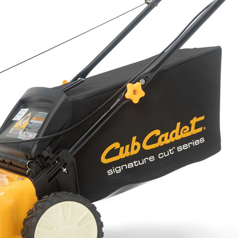 Cub Cadet 21in Push Lawn Mower | Model 11A-B9BE710 | 140cc Briggs and Stratton Engine | Signature Cut Steel Cutting Deck  | Refurbished (Some Cosmetic Wear)
