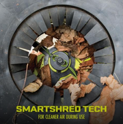 Sun Joe SDJ617E | Bladeless Electric Leaf Mulcher + Shredder | 15 Amp | 8,000 RPM | Mulches Up to 55 Gallons of Leaves Per Minute | Black (Refurbished) | In Store Exclusive