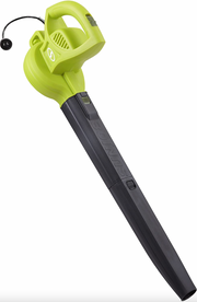 Sun Joe SBJ597E | 6-Amp 155 MPH Electric Leaf Blower | COLOR MAY VARY (Refurbished) | IN-STORE EXCLUSIVE
