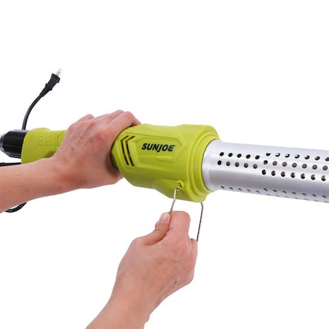Restored Sun Joe SJ-EWB | BBQ Lighter & Electric Weed Burner | W/ Adjustable Pole and Extension Handle | 1022F | 1500W (Refurbsihed)
