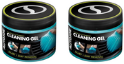 Restored Car Cleaning Gel | Automotive Dust Car Crevice Cleaner | Slime Auto Air Vent and Interior Detail Removal | Car Putty and Keyboard Cleaner (2-Pack, Unscented) (Refurbished)