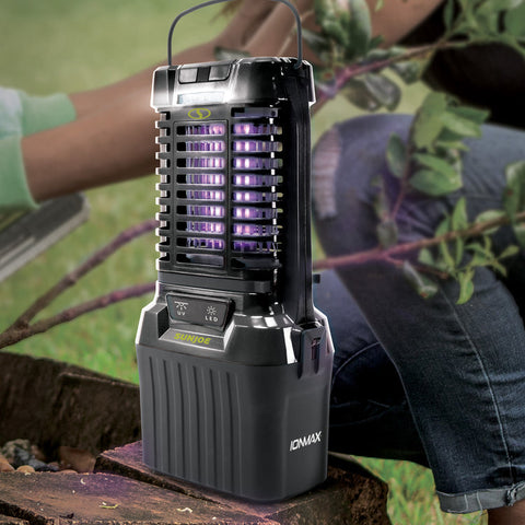 Restored Sun Joe 24V-BZ100-LTE | 24V Cordless Indoor/Outdoor Bug Zapper Kit | 1-Acre Coverage | W/ 2.0-Ah Battery + Charger (Open Box)