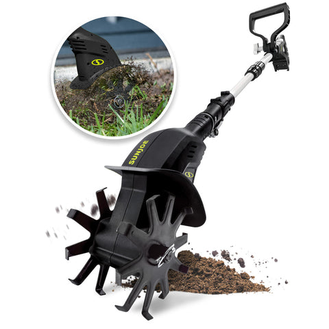 Restored Sun Joe 24V-TLR-CT | 24-Volt IONMAX Cordless Garden Tiller + Cultivator | Tool Only (Refurbished)