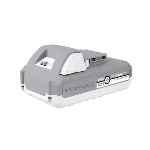 Restored CERTIFIED AUTHENTIC Snow Joe + Sun Joe iON+ 24VBAT-LTE | EcoSharp LITE Lithium-Ion Battery | 24 Volt | 2.0 Ah (Refurbished)