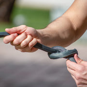 Restored Aqua Joe AJFJH100-PRO 100 Foot Fiberjacket Garden Hose w/Metal Fittings and Twist Nozzle, 600 Max PSI Rating (Refurbished)